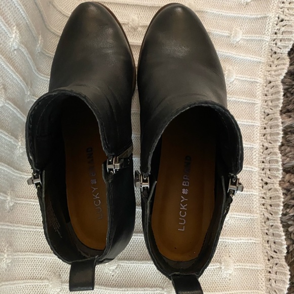 Lucky Brand Leather Booties - Picture 3 of 4
